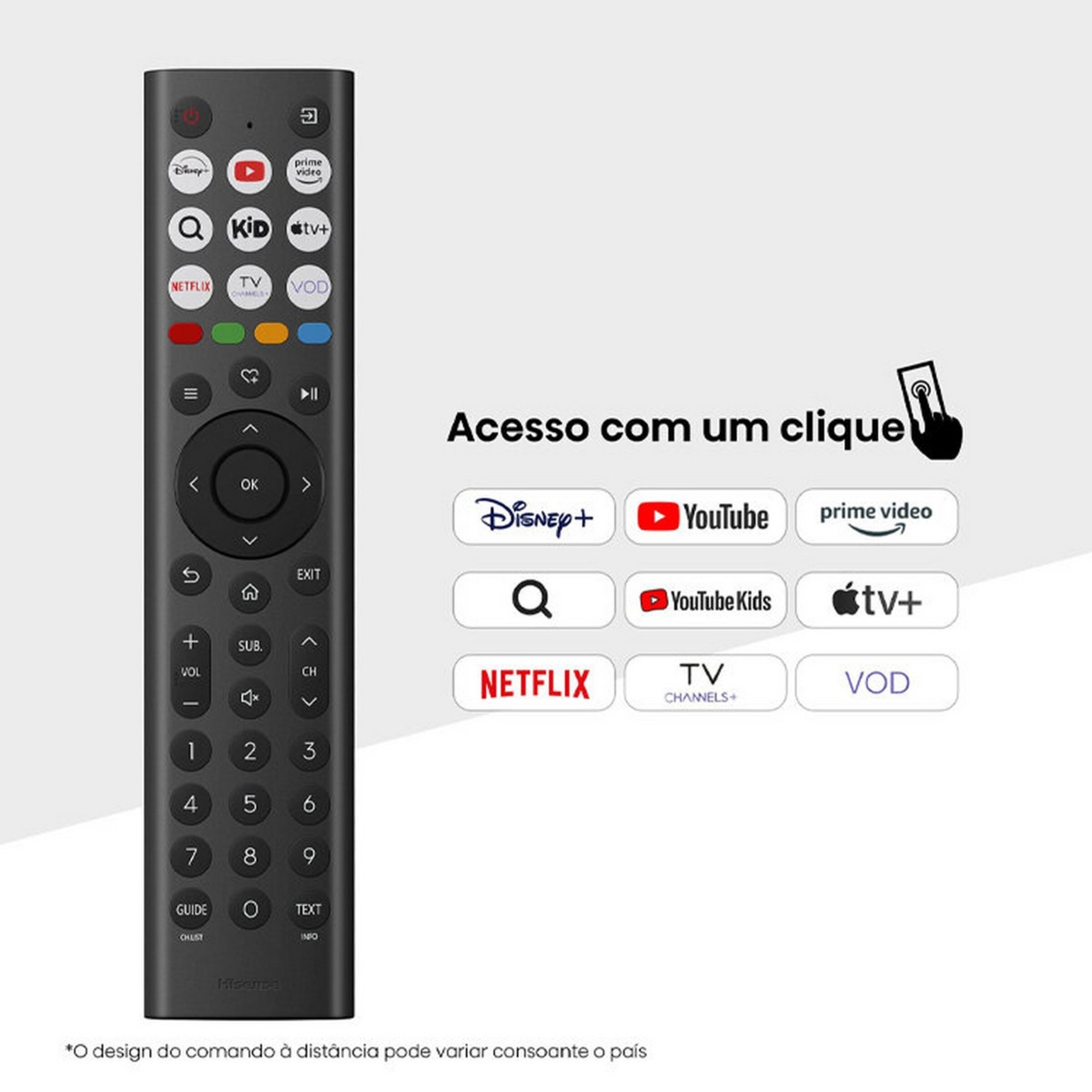 TV LED 40" Hisense 40A4Q, Serie A4Q Smart TV, Sports AI, Dolby DTS HD Sound Preto-5