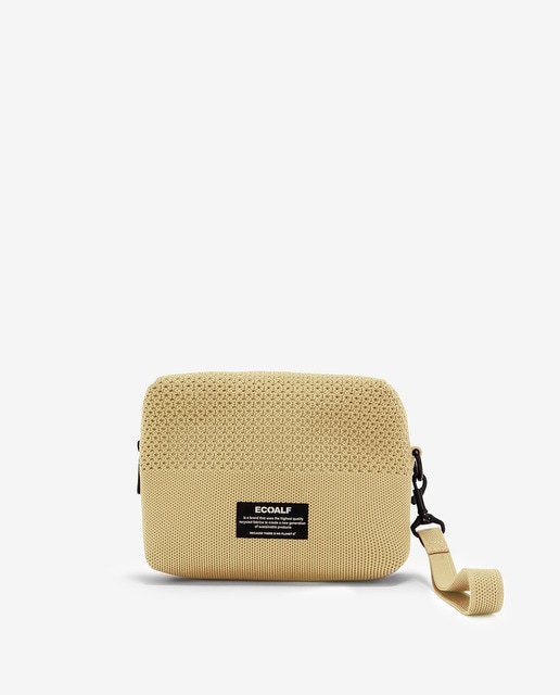 Imagem 0 de Mala Clutch de Malha com Fecho de Correr
