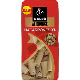 macarrones xl Al Bronce paquete 450 g - Gallo