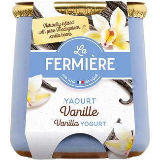 yogur cremoso vainilla tarro 140 g - La Fermiere