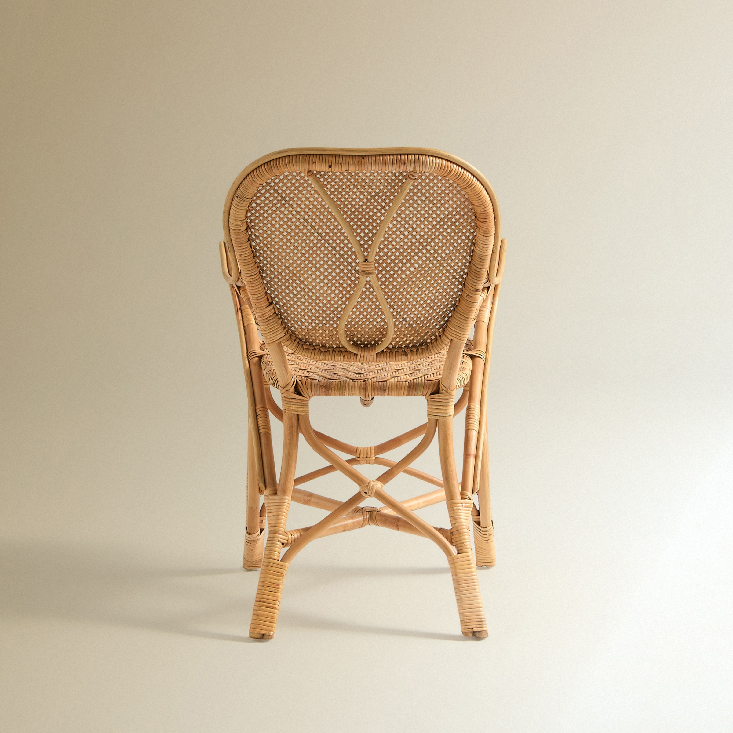 Cadeirão de mesa de rotim Ogan Natural-5