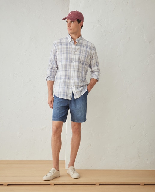 Imagen 0 de Bermuda denim de hombre