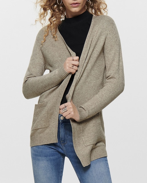 Imagen 0 de Chaqueta de mujer de punto y manga larga