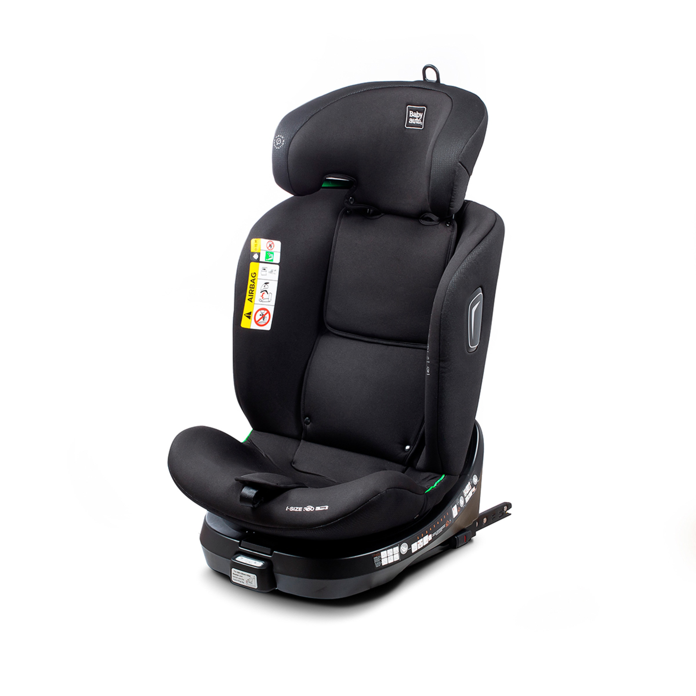 Silla de coche aitana i fix leg support (40-150cm) Negro-7
