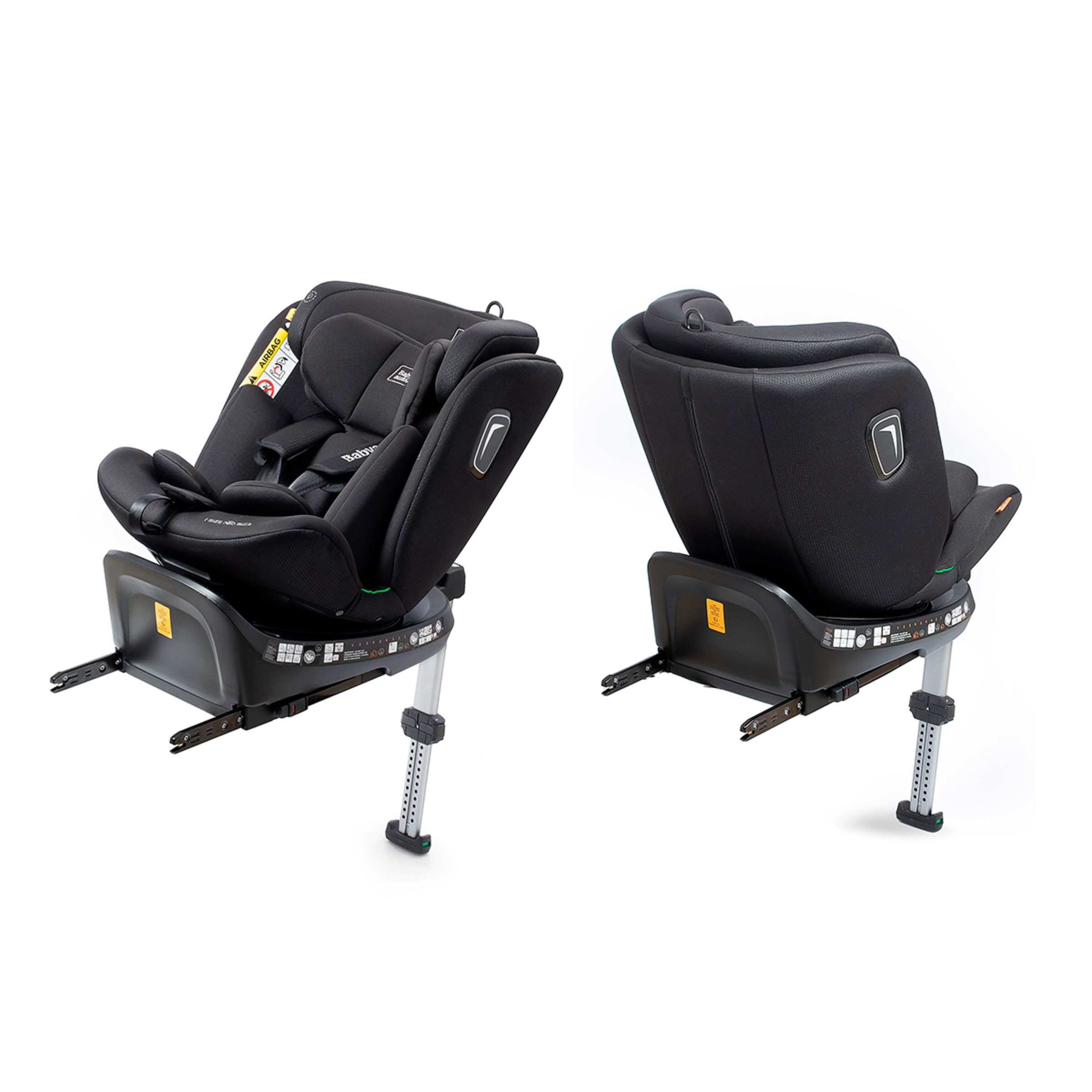 Silla de coche aitana i fix leg support (40-150cm) Negro-5