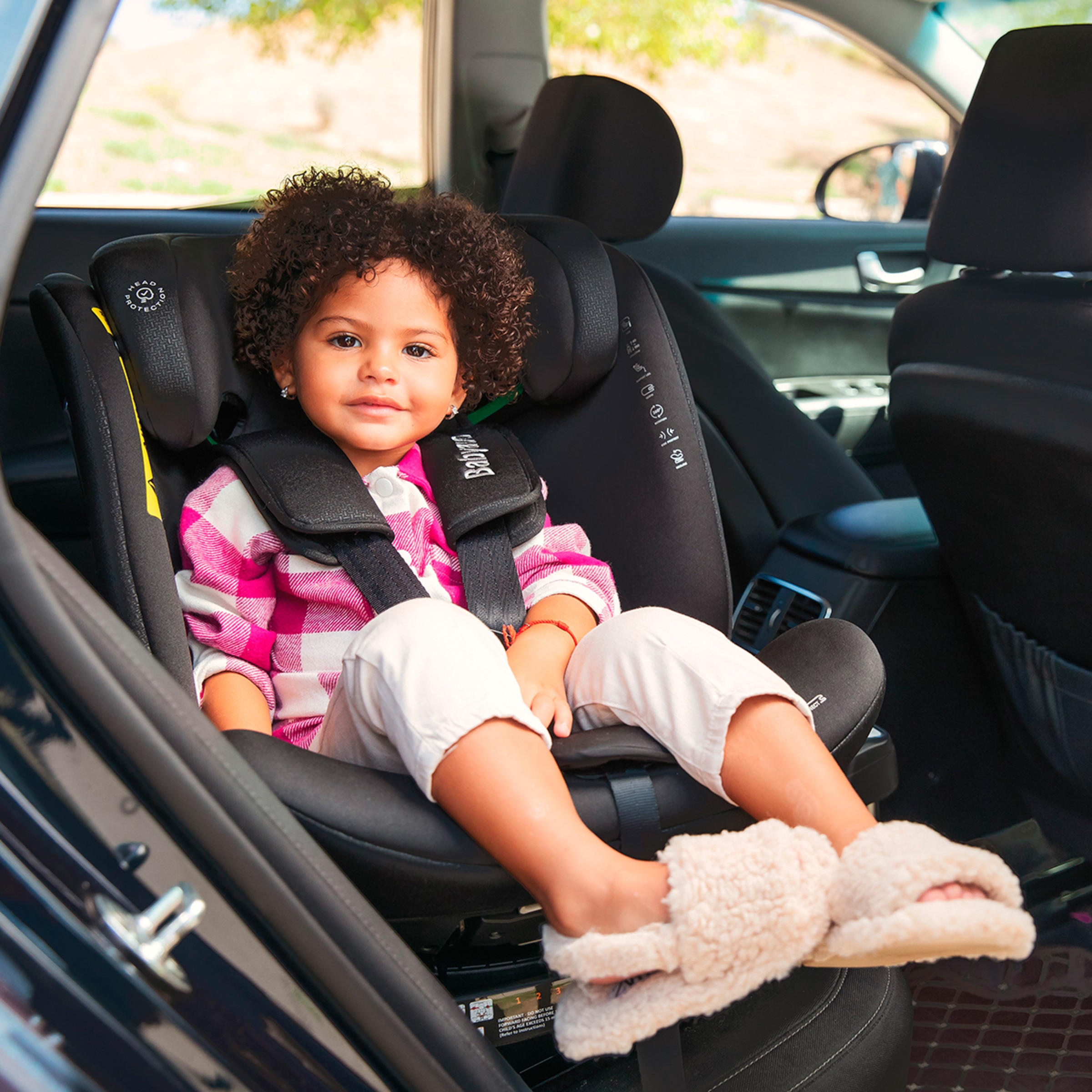 Silla de coche aitana i fix leg support (40-150cm) Negro-9