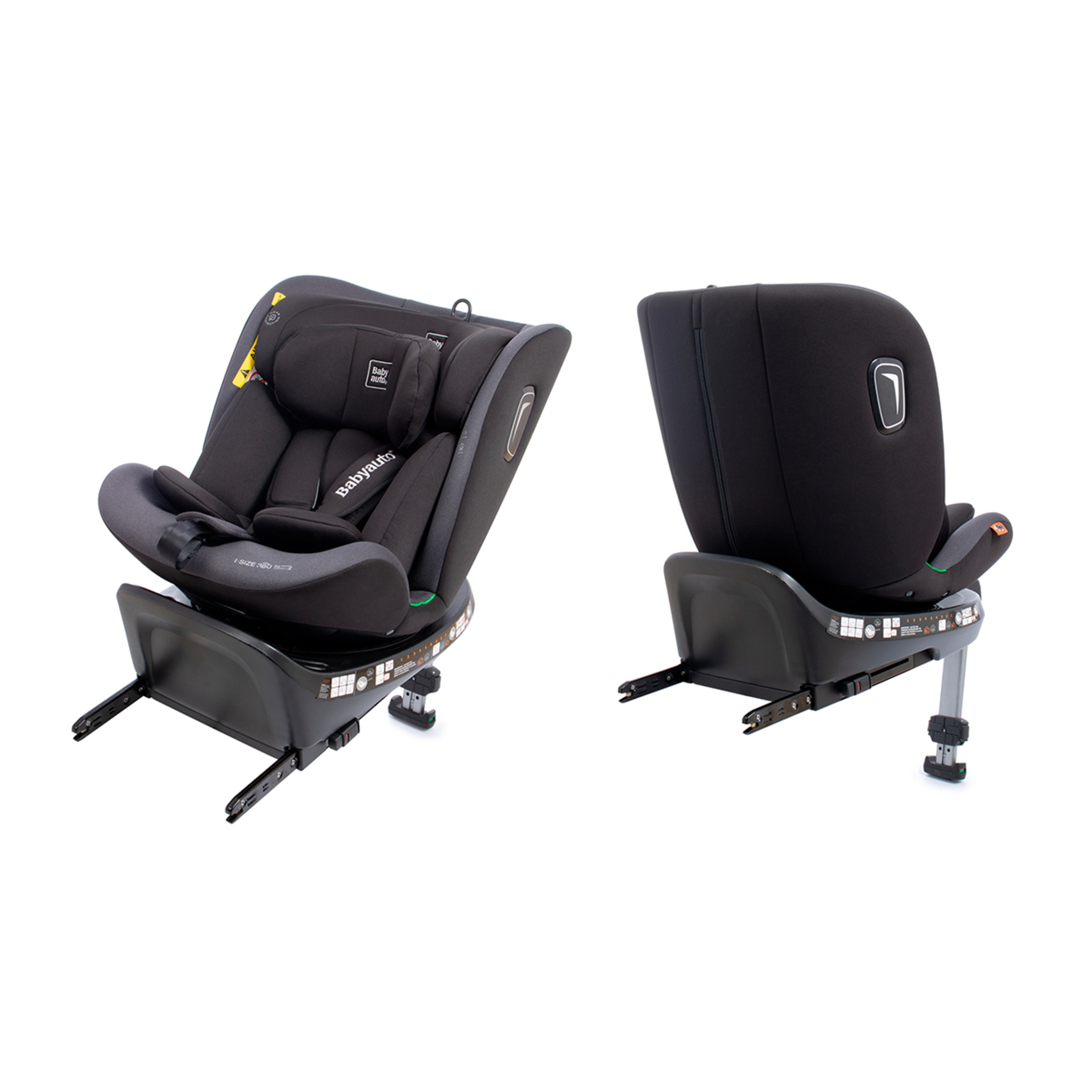 Silla de coche aitana i fix leg support (40-150cm) Negro-5