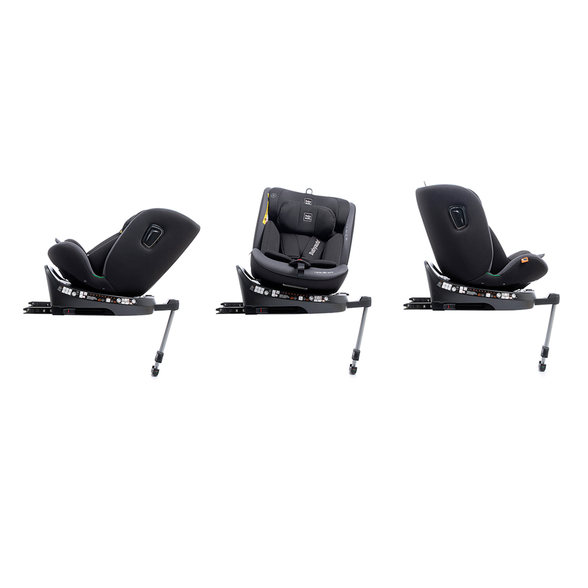 Silla de coche aitana i fix leg support (40-150cm) Negro-3