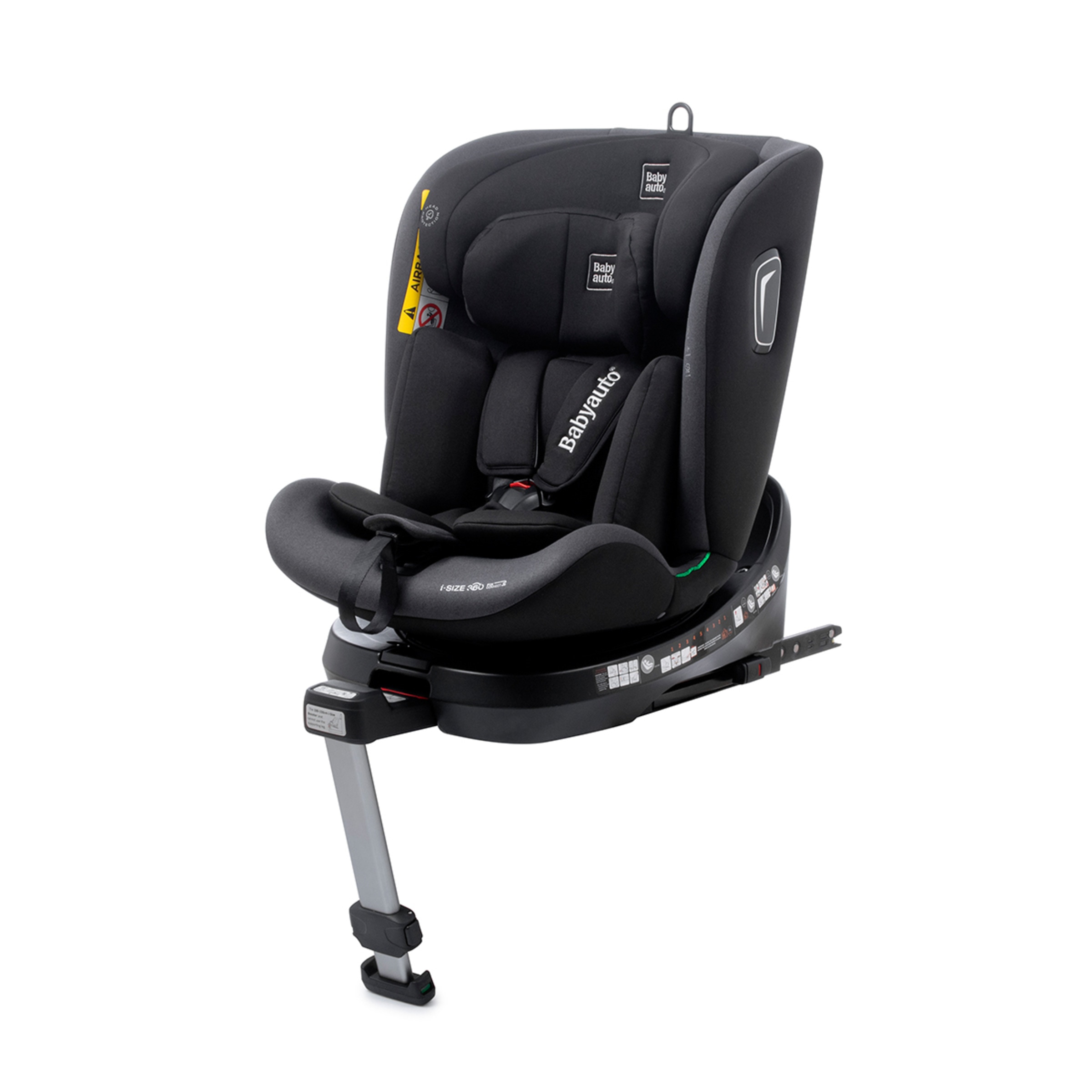 Silla de coche aitana i fix leg support (40-150cm) Negro-1