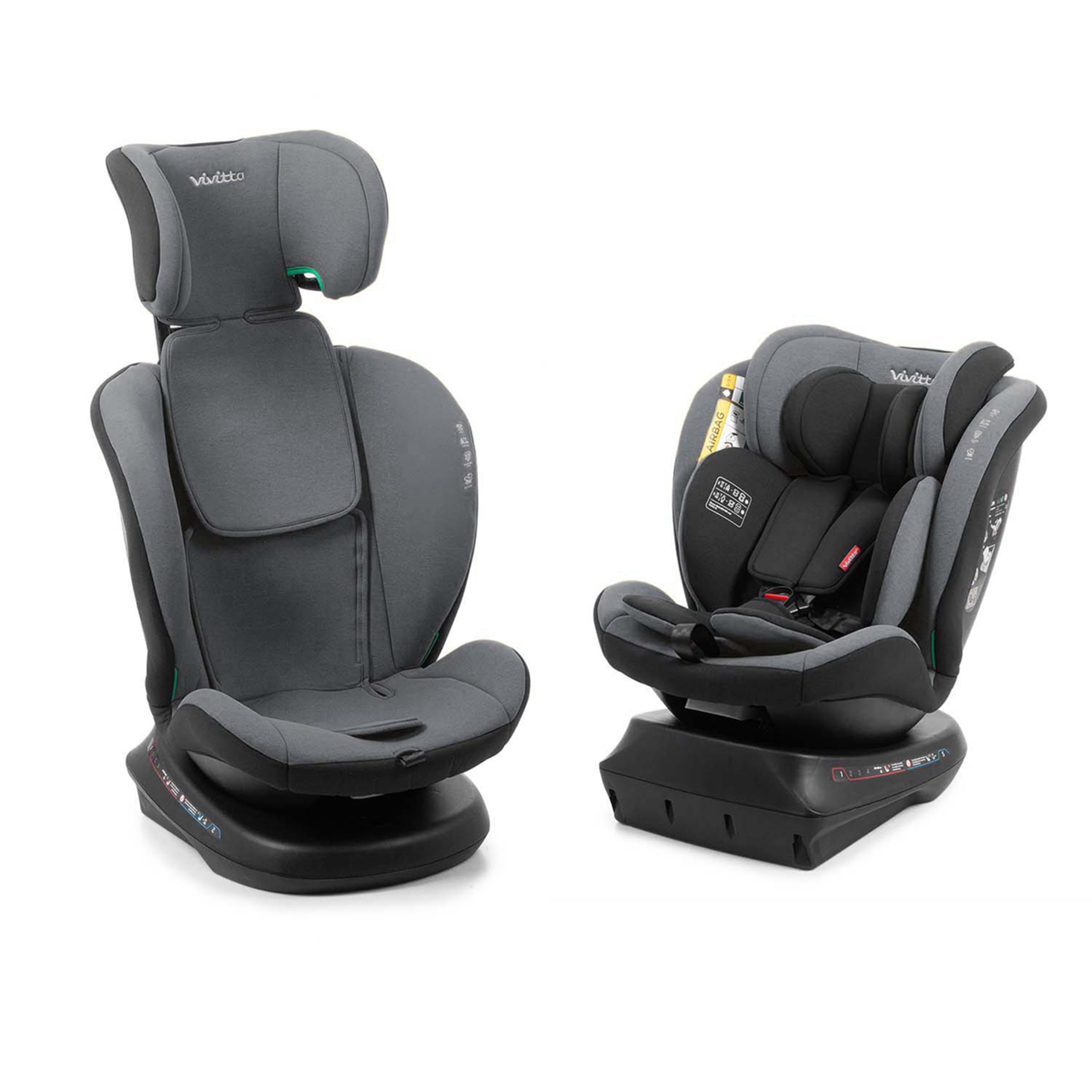 Silla de coche sanna ibelt (40-150cm) Gris-5