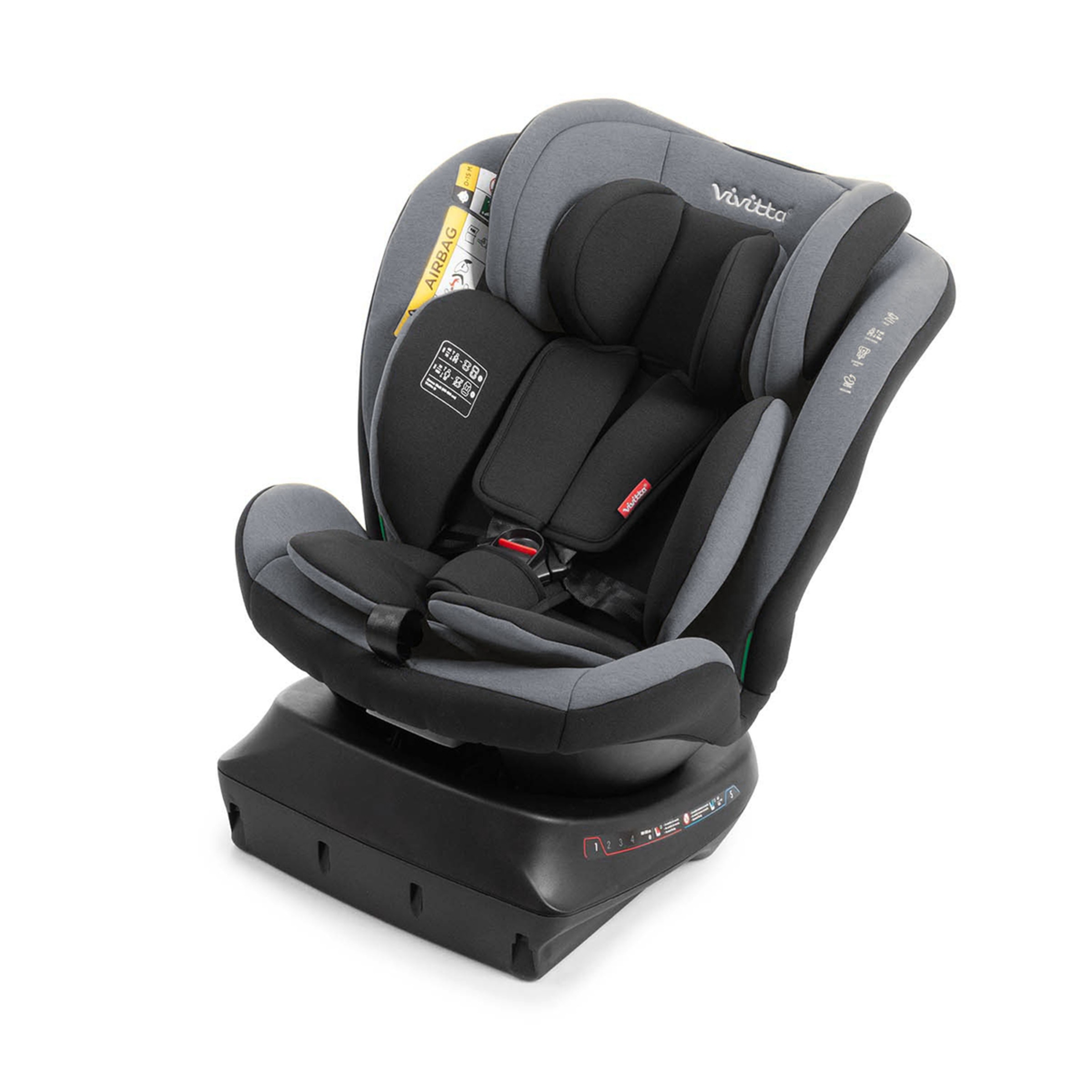 Silla de coche sanna ibelt (40-150cm) Gris-4
