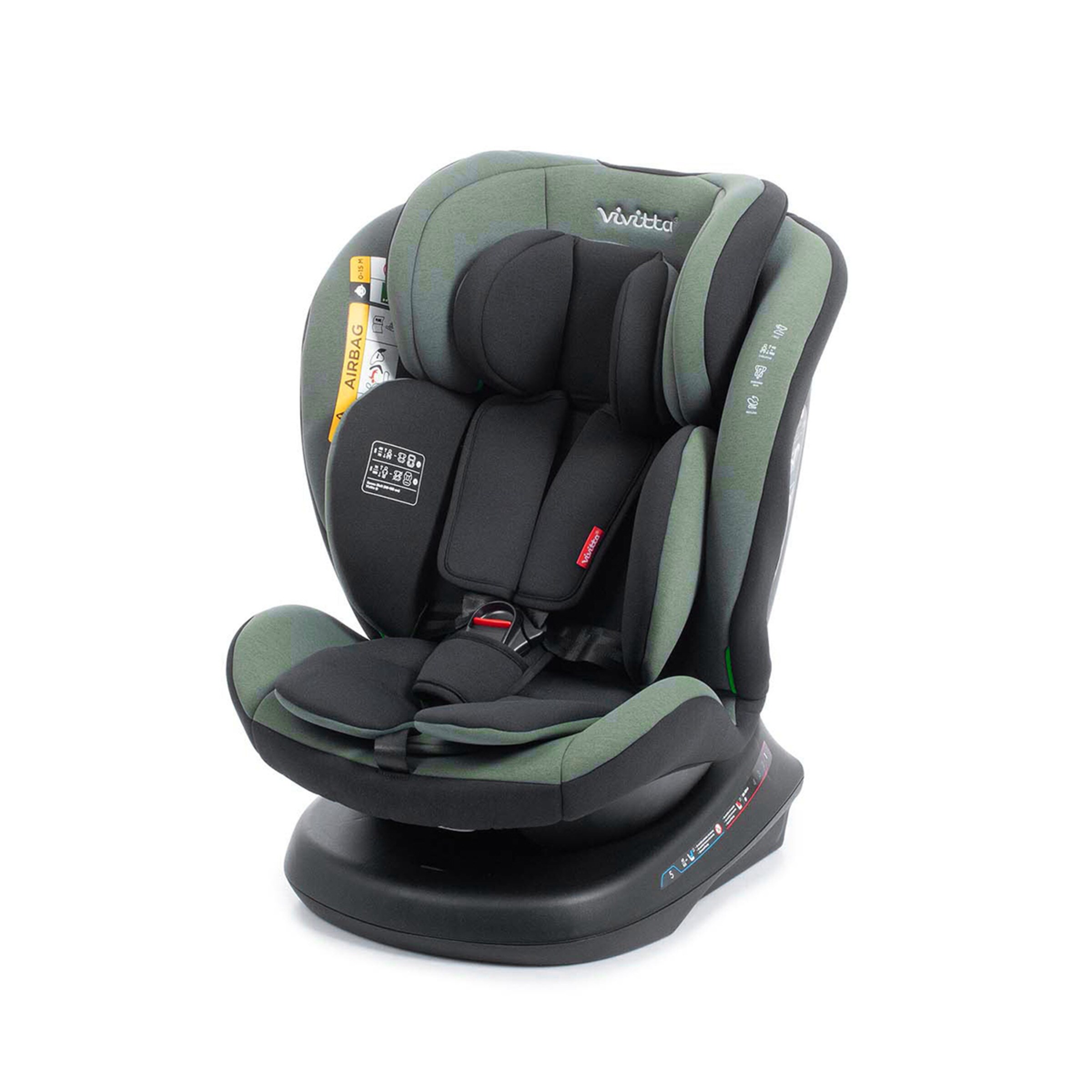 Silla de coche sanna ibelt (40-150cm) Verde oscuro-2
