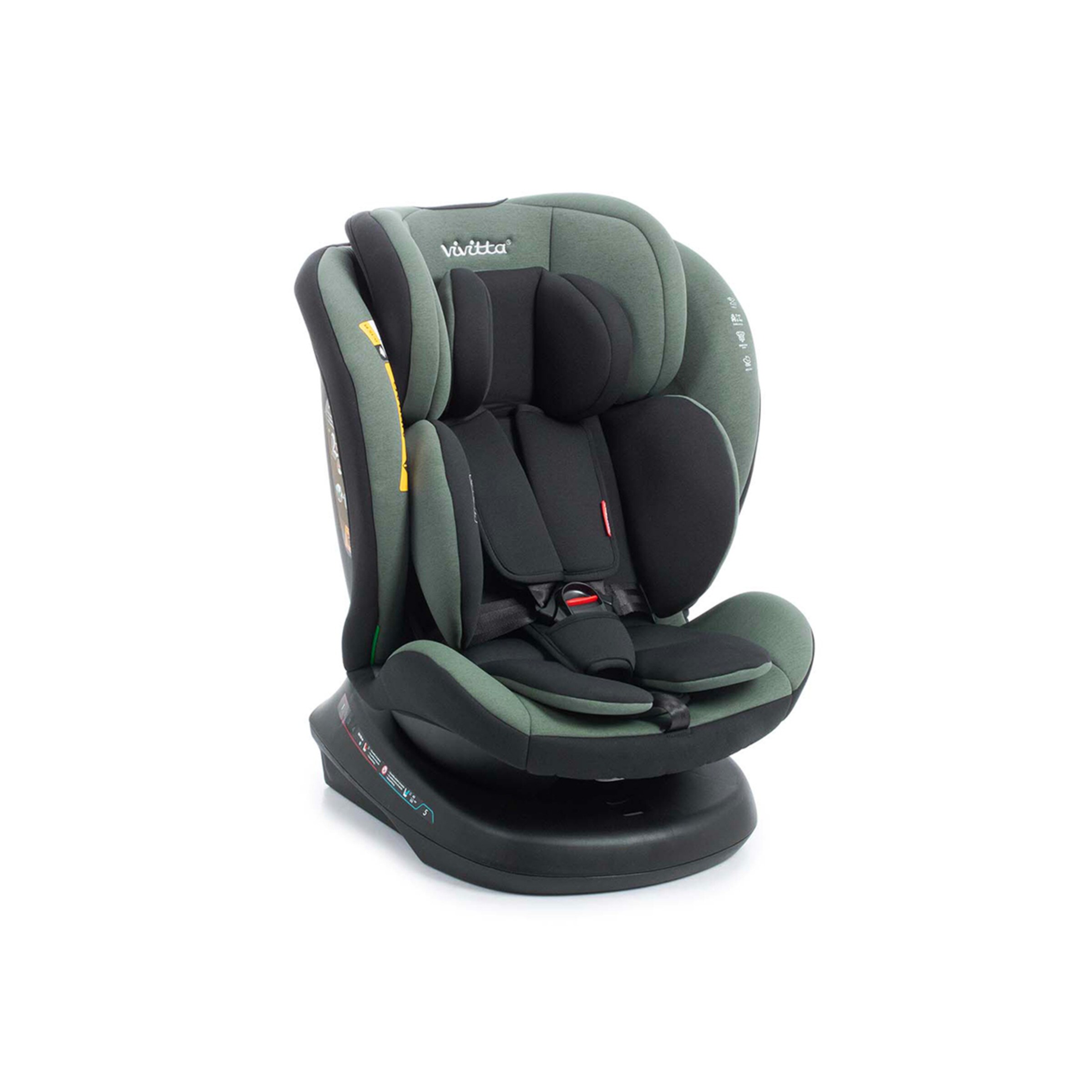 Silla de coche sanna ibelt (40-150cm) Verde oscuro-1