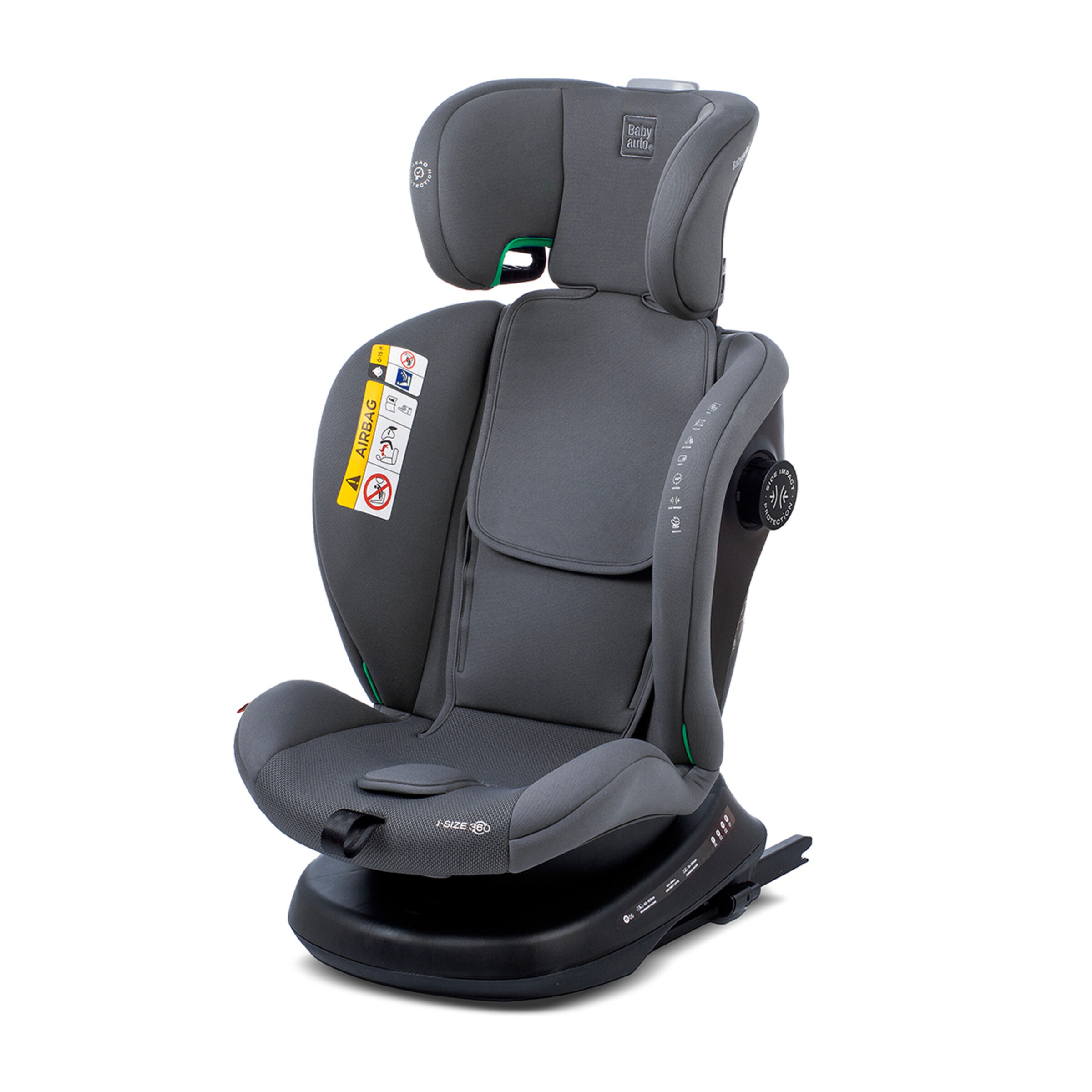 Silla de coche valora i fix tt (40-150cm) Gris-9