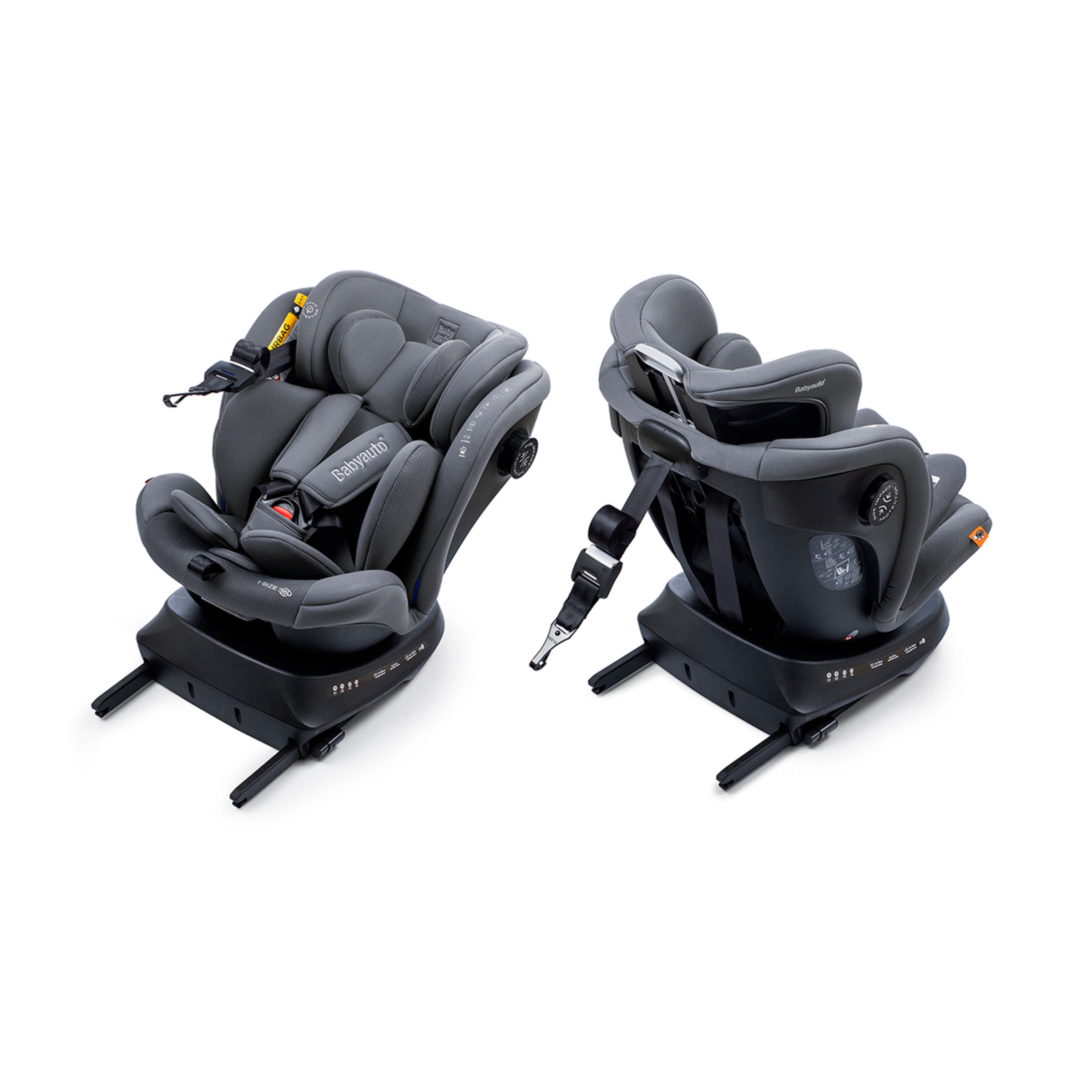 Silla de coche valora i fix tt (40-150cm) Gris-4