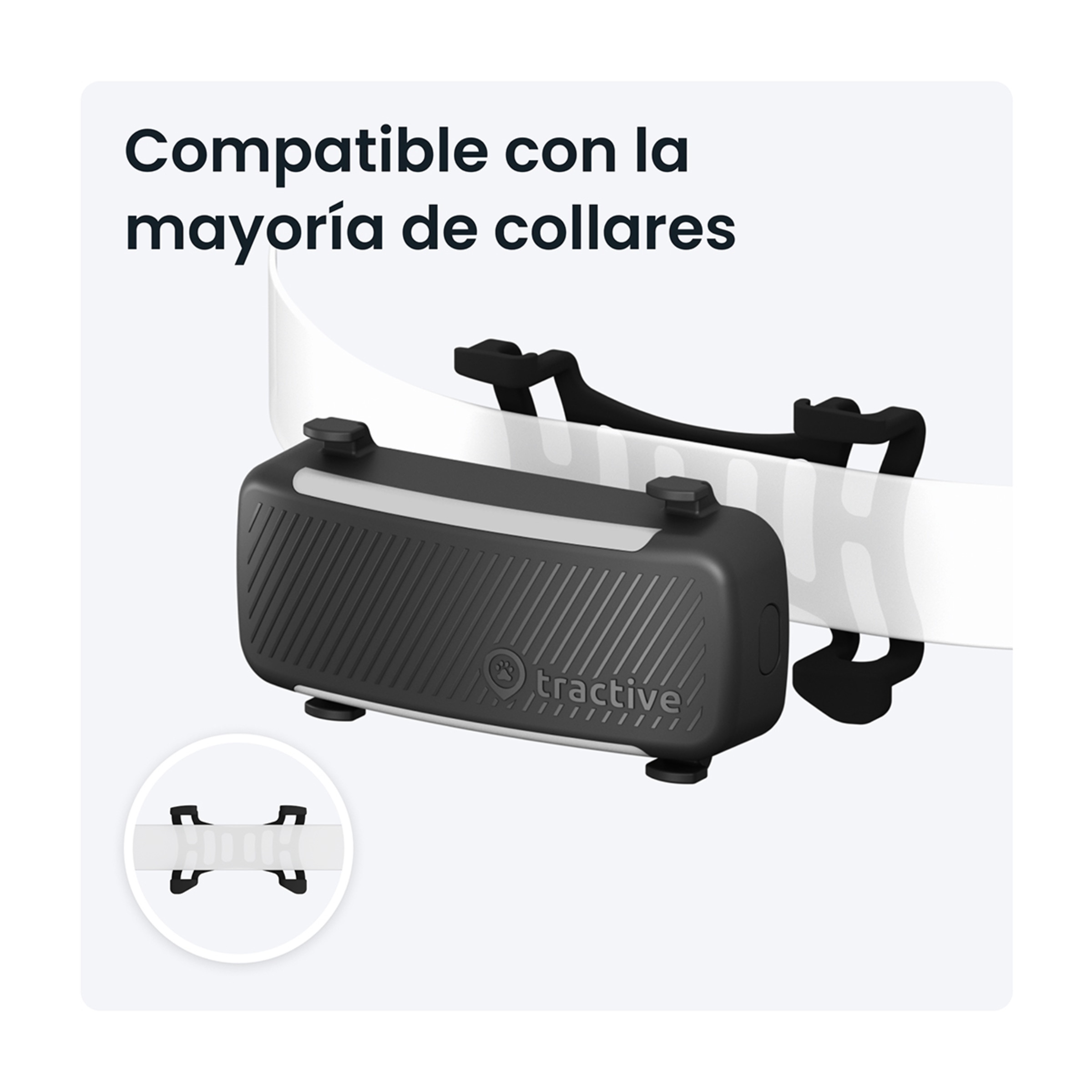 Gps para perros dog 6 Tractive Negro-2