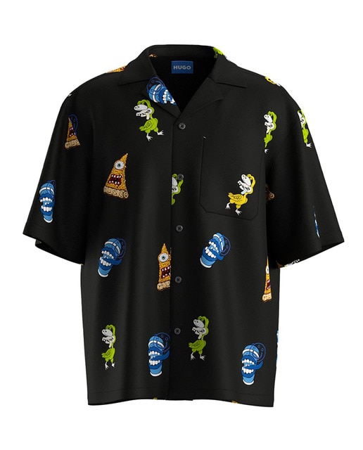 Imagem 0 de Camisa de Manga Curta Estampada