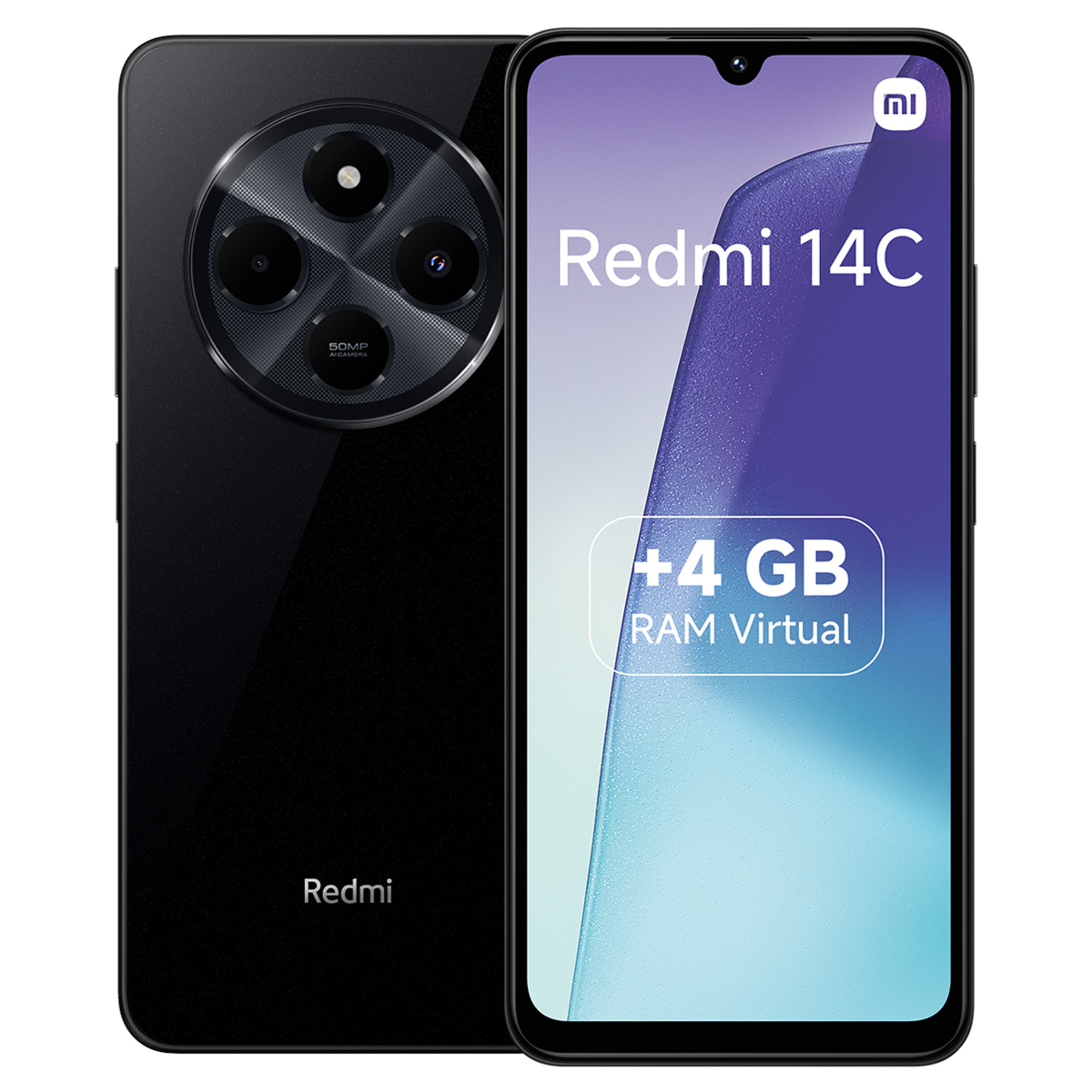 Smartphone Xiaomi Redmi 14C 4GB + 128GB Preto-1