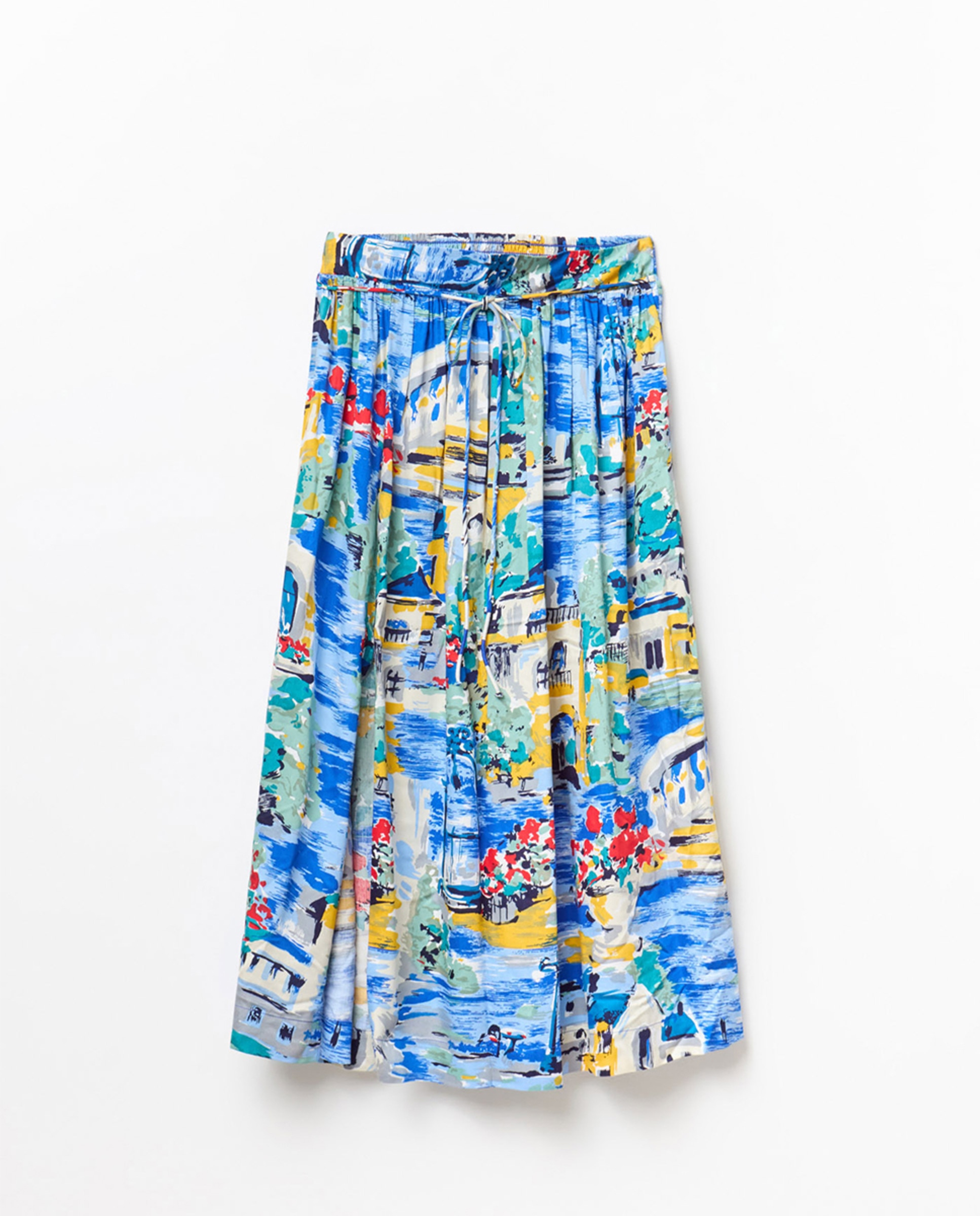 Saia estampada Multicolor-6