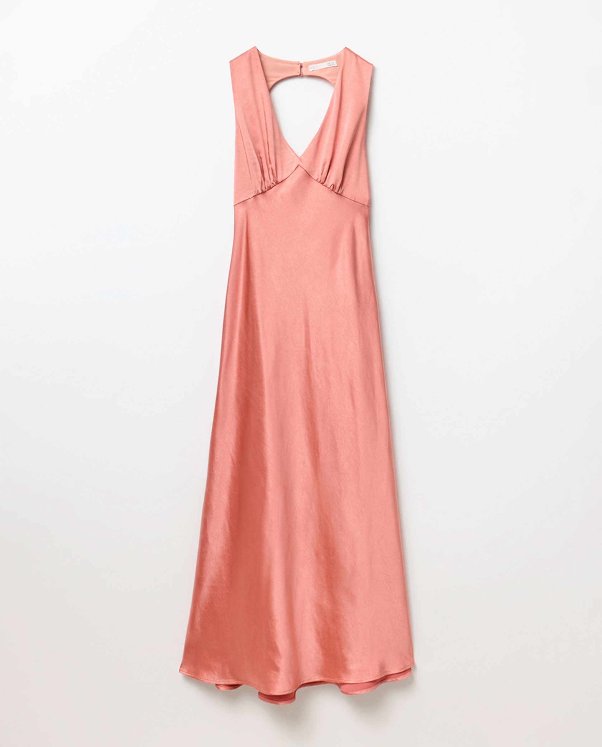 Vestido de Festa em Cetim Rosa-claro-7