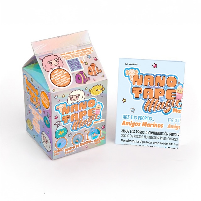 Kit manualidades Nubes/Mascotas Nano Tape Magic Mini Bizak modelos surtidos 2