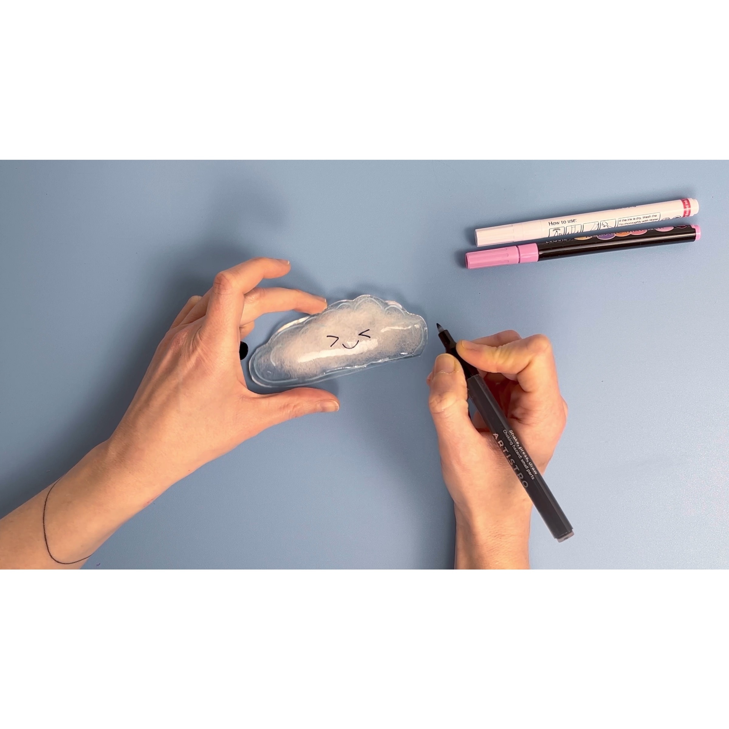 Kit manualidades Nubes/Mascotas Nano Tape Magic Mini Bizak modelos surtidos 30