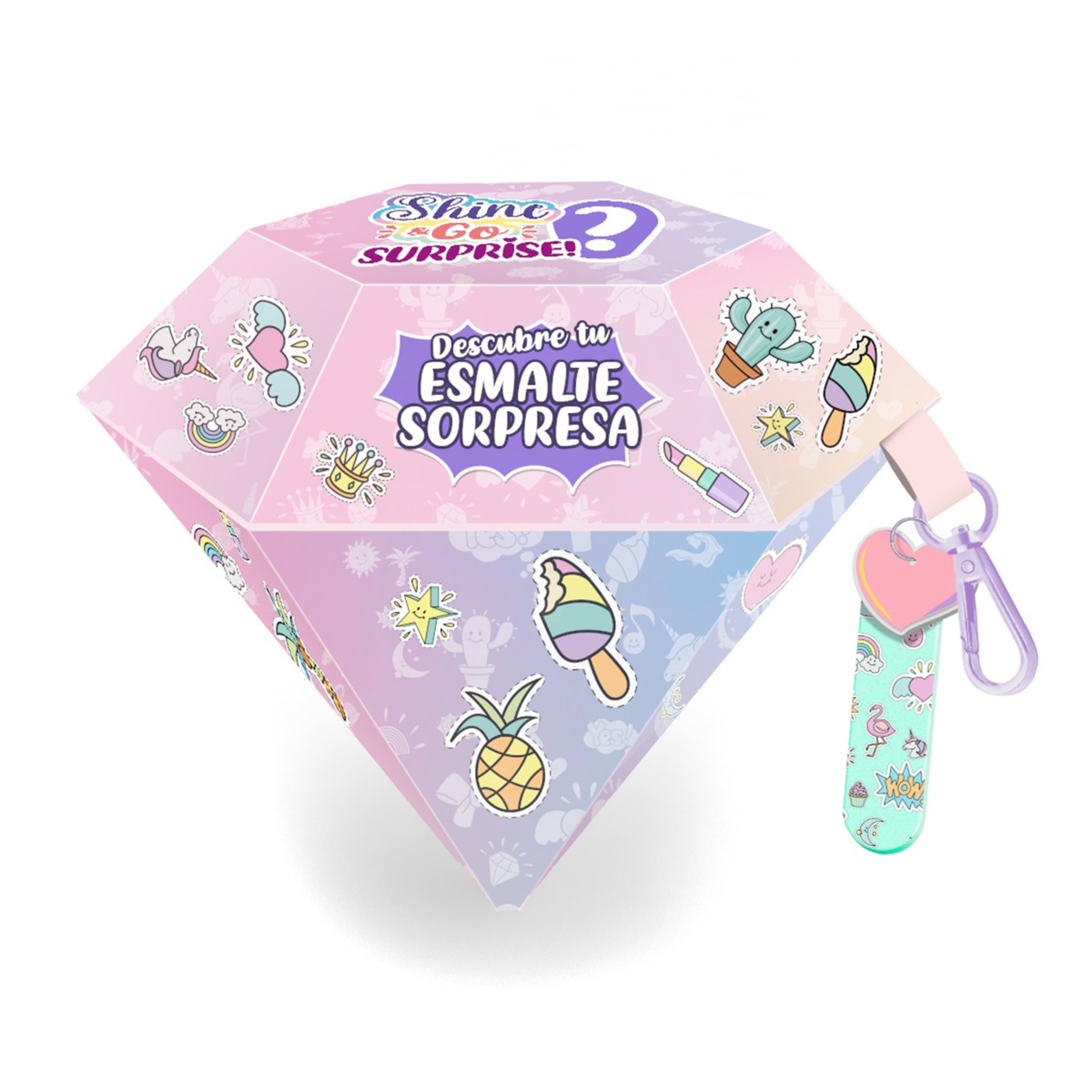 Juego de manualidades Shinetastic Shine&Go Bizak 1