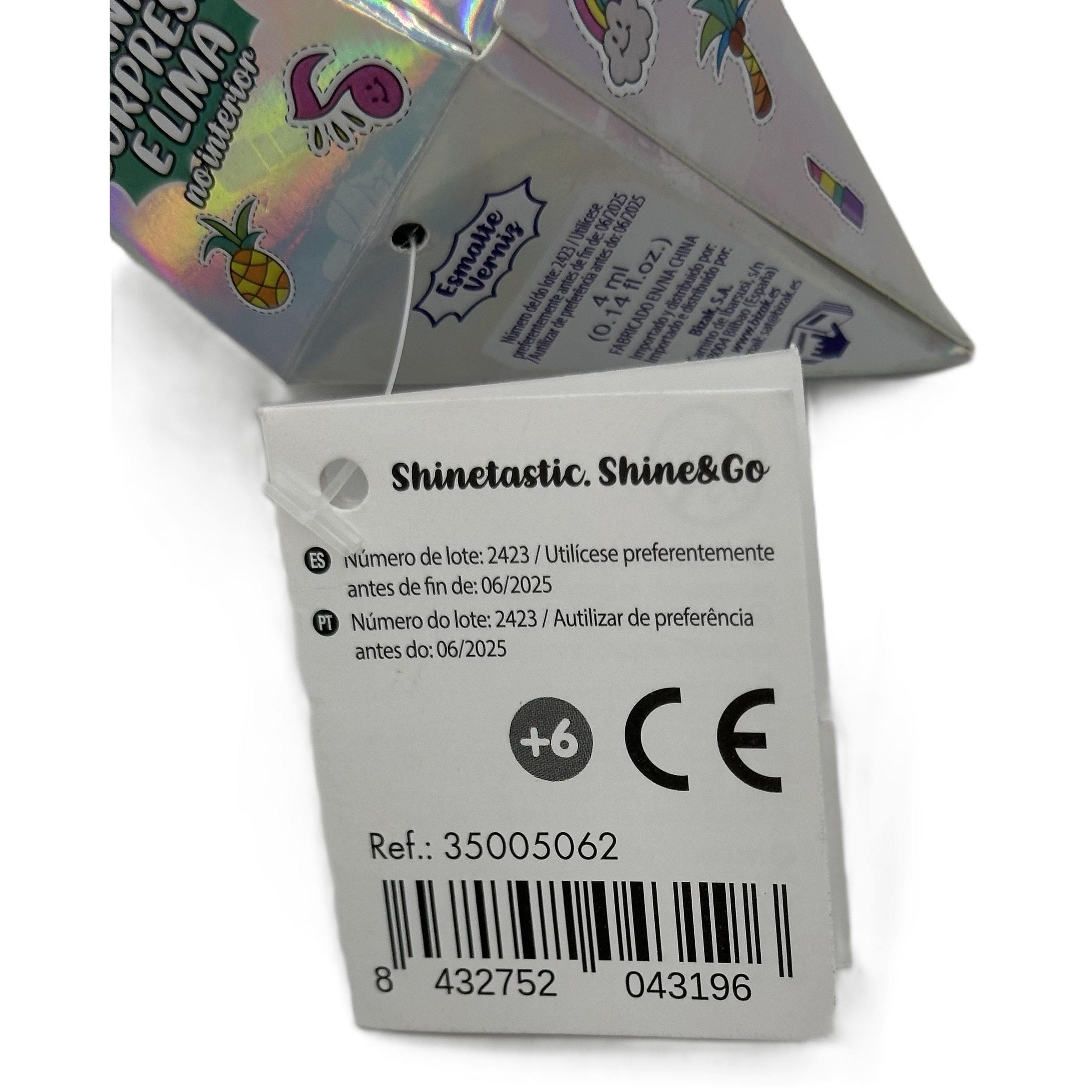 Juego de manualidades Shinetastic Shine&Go Bizak 4