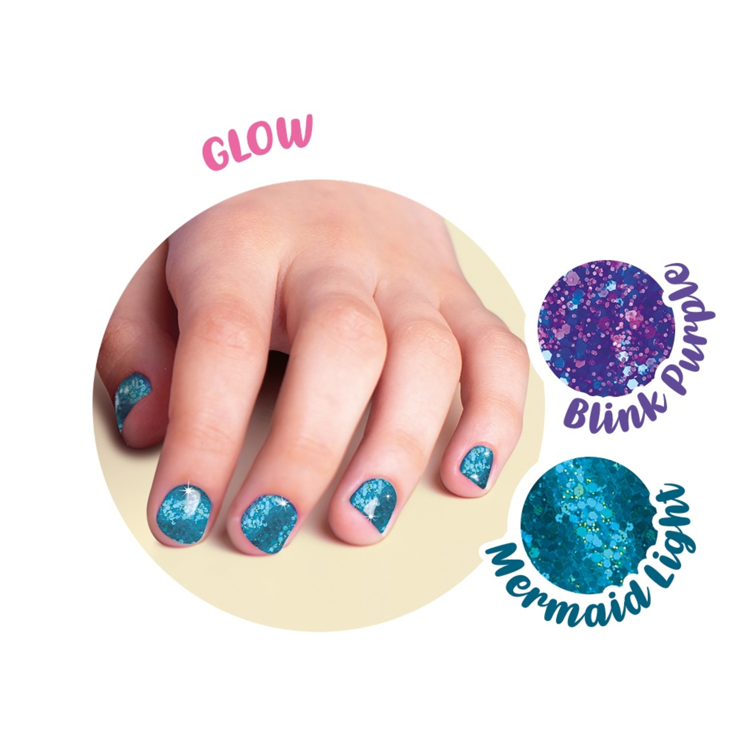 Juego de manualidades Shinetastic Shine&Go Bizak 7