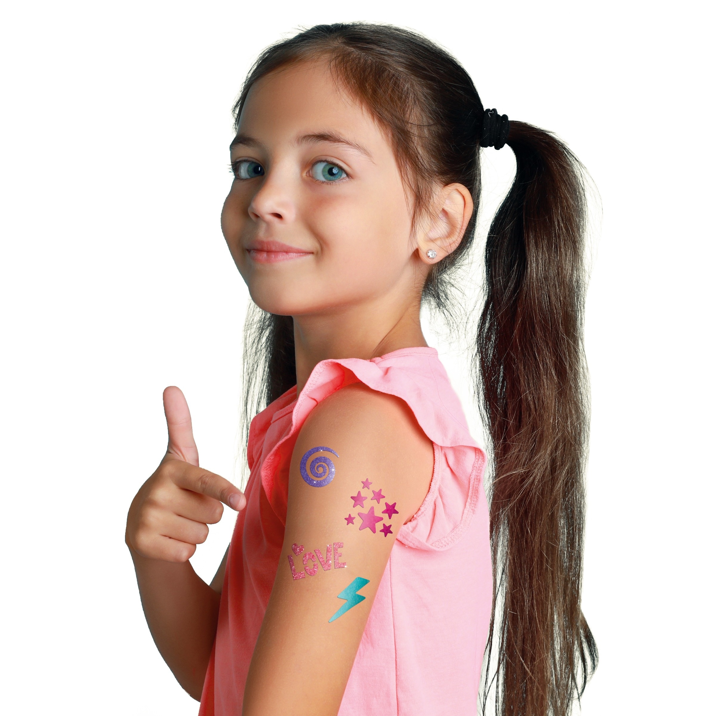 Juego de manualidades Shinetastic Tatto&Go Bizak 11