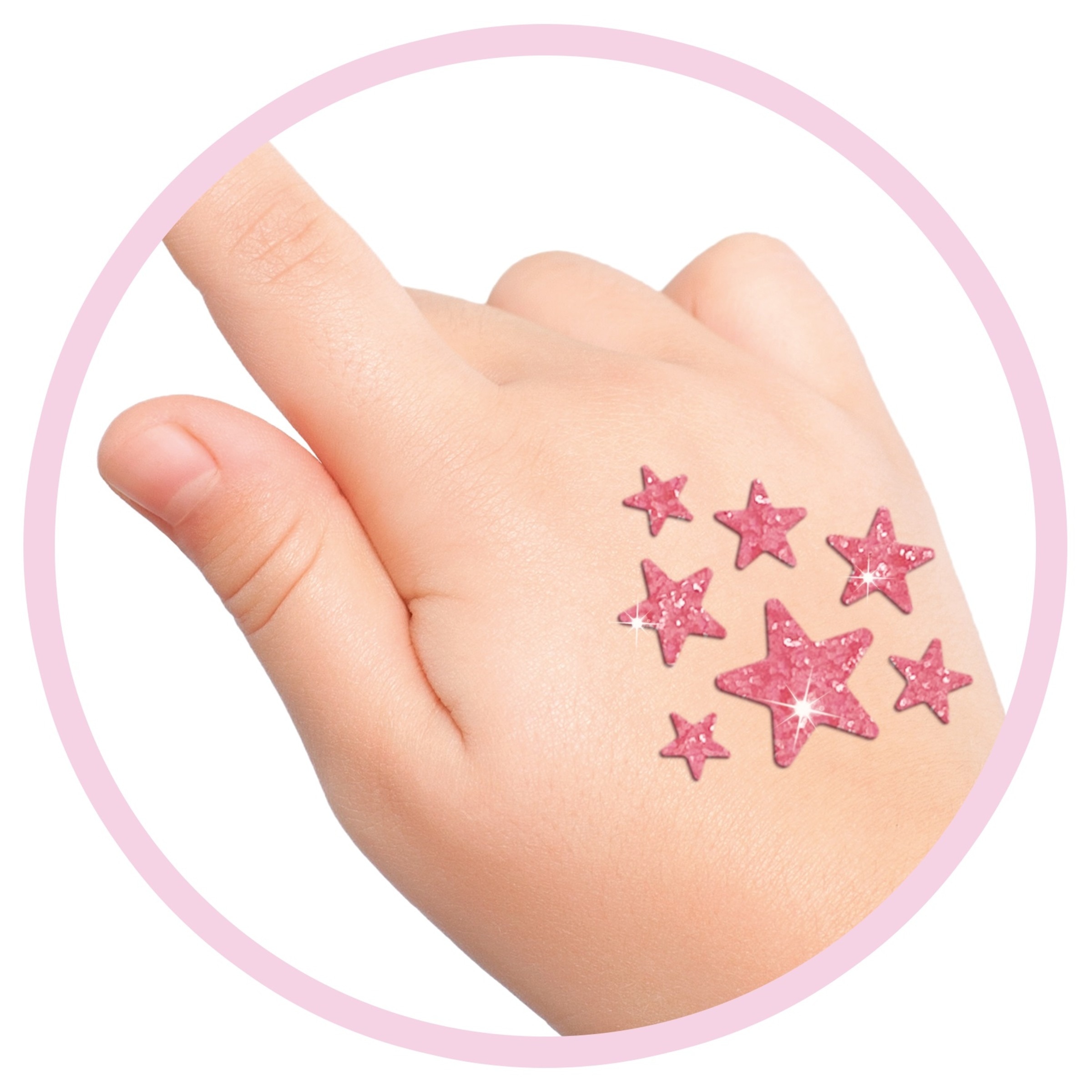 Juego de manualidades Shinetastic Tatto&Go Bizak 10