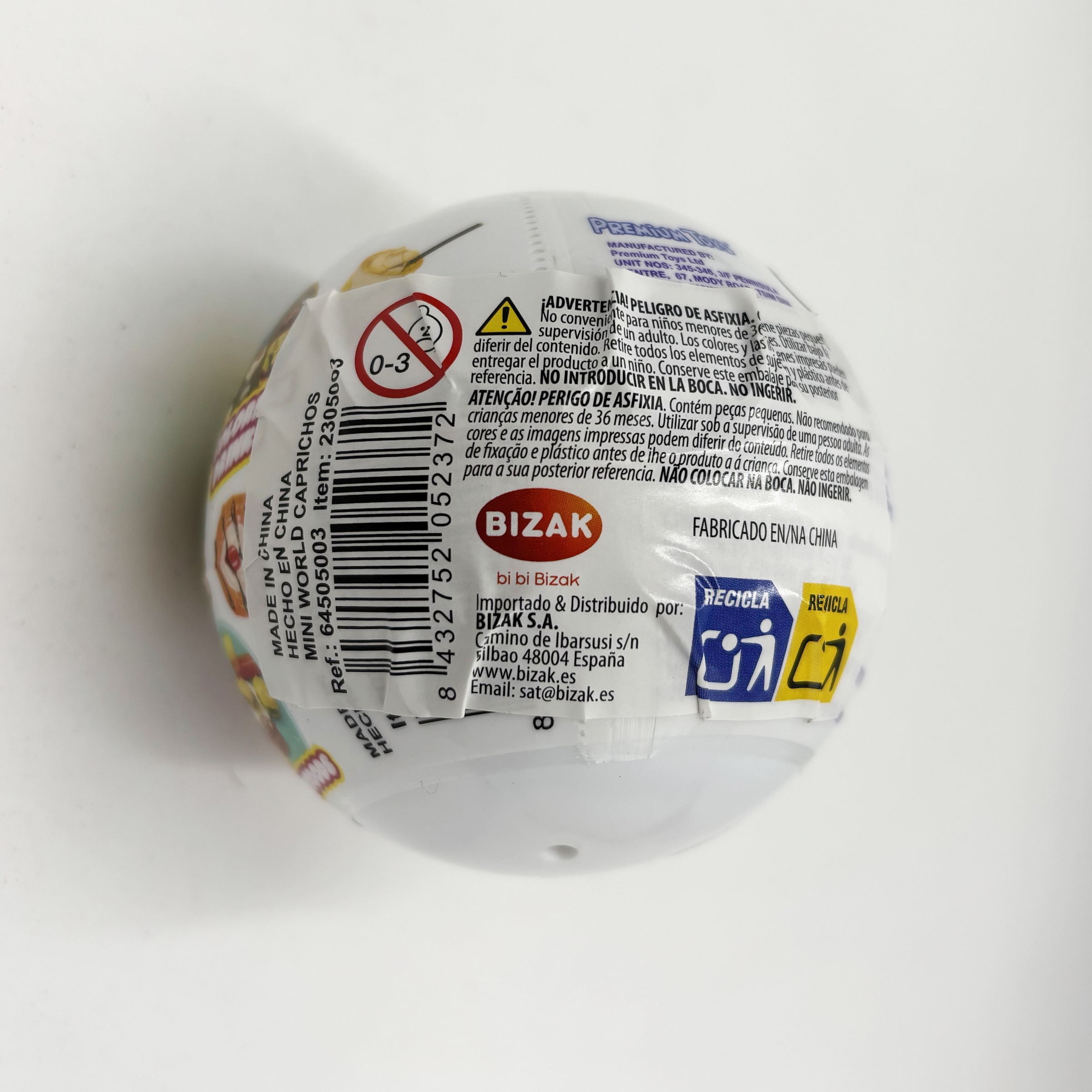 Cápsula sorpresa Caprichos Mini World modelos surtidos 3