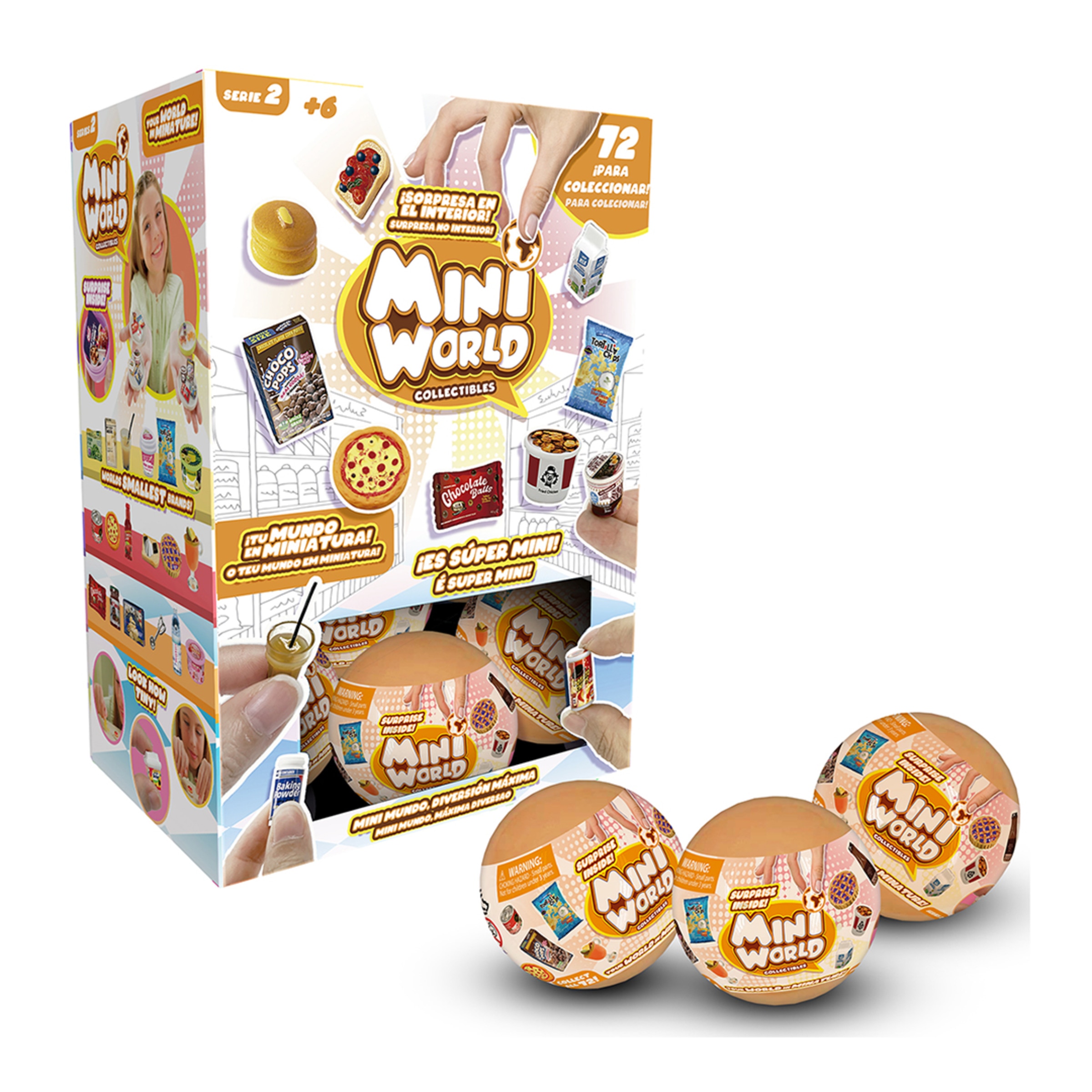 Imagen 0 de Cápsula sorpresa Kit esencial Mini World modelos surtidos