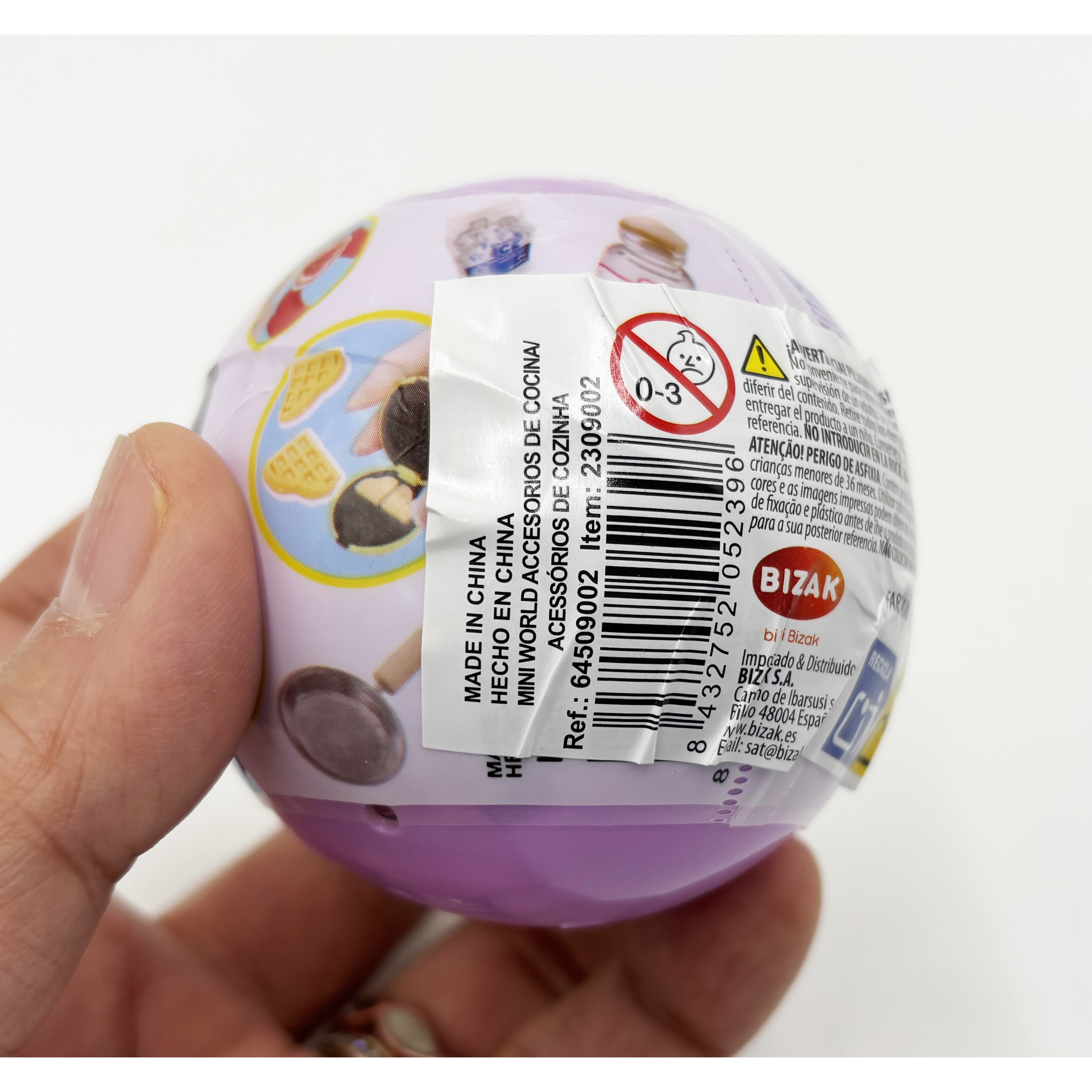 Cápsula sorpresa Accesorios de cocina Mini World modelos surtidos 4