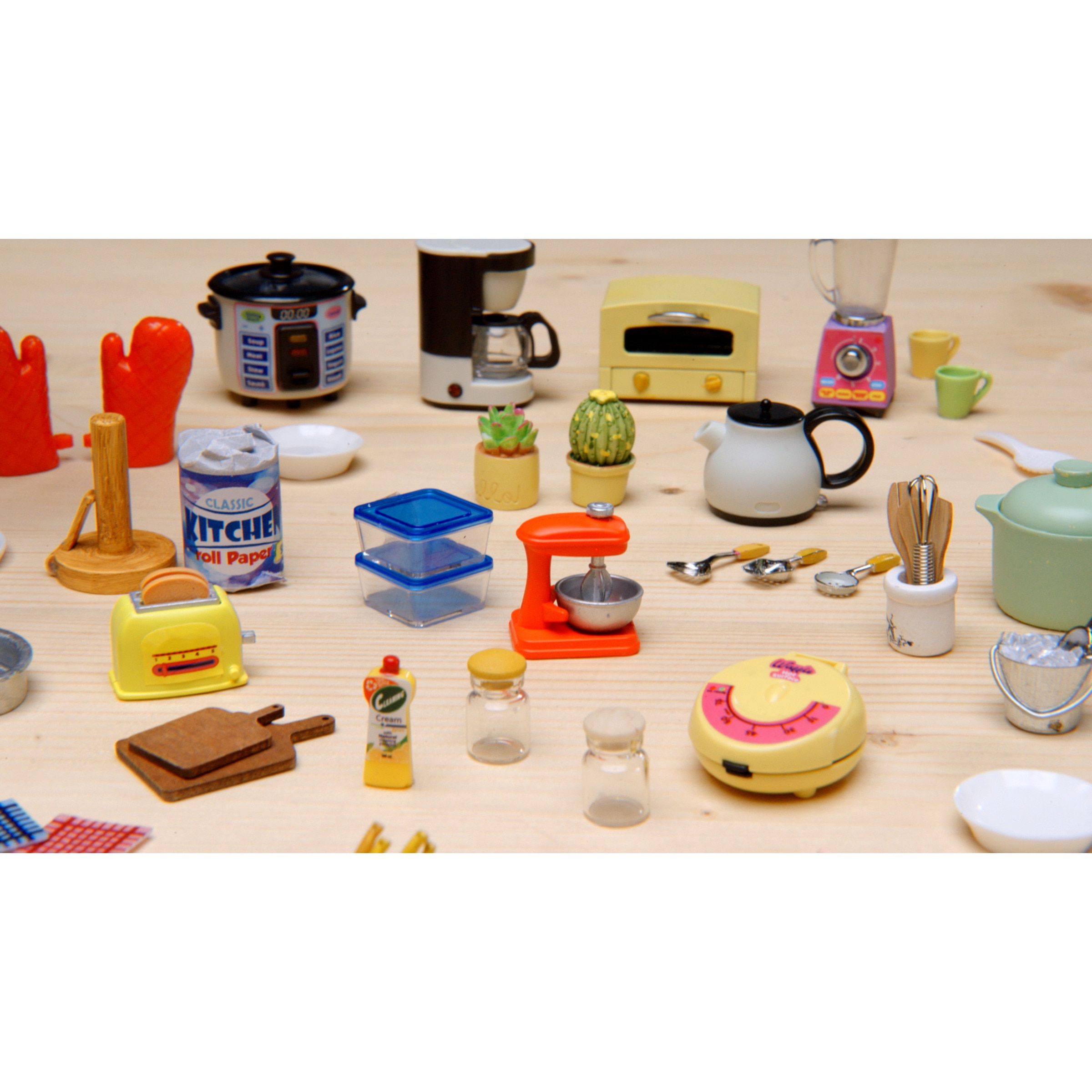 Cápsula sorpresa Accesorios de cocina Mini World modelos surtidos 10