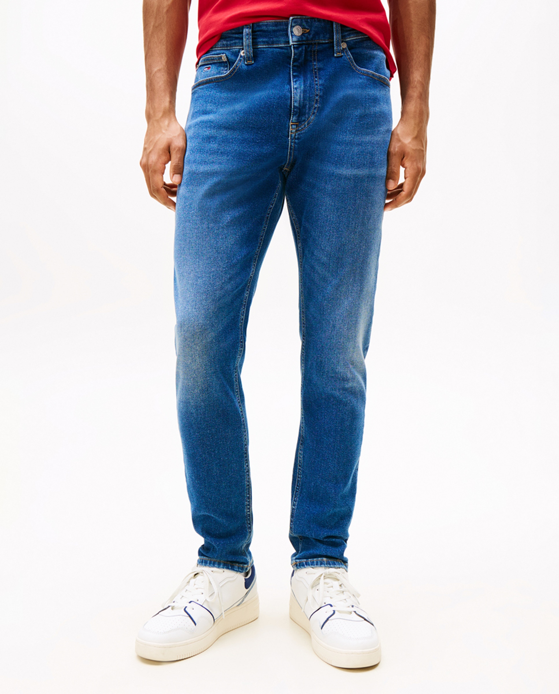 Vaquero de hombre AUSTIN slim fit tapered · Tommy Jeans · El Corte