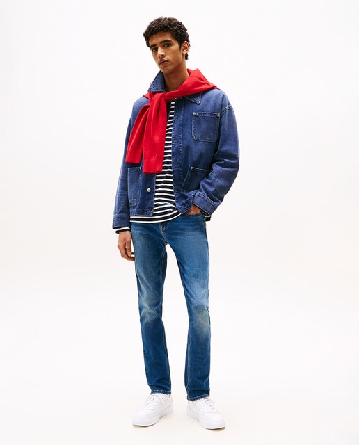 Imagem 0 de Jeans Scanton Slim Fit com Cintura Média