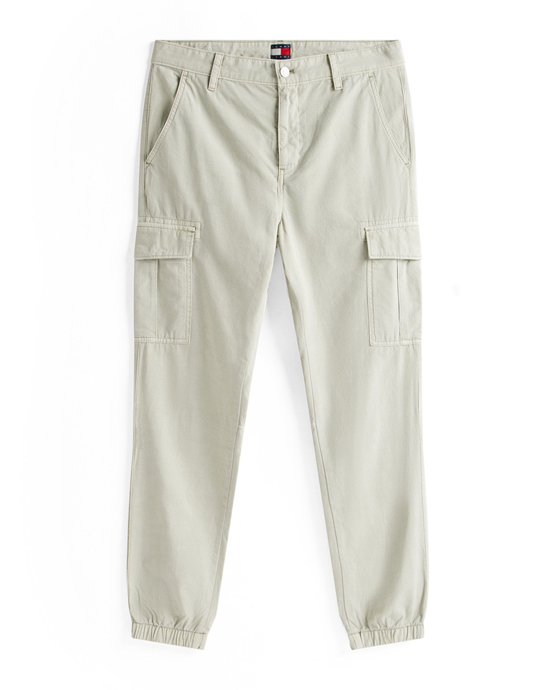 Calças Cargo Slim Fit Verde-claro-5