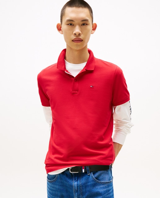 Imagem 0 de Polo Básico Slim Fit com Manga Curta