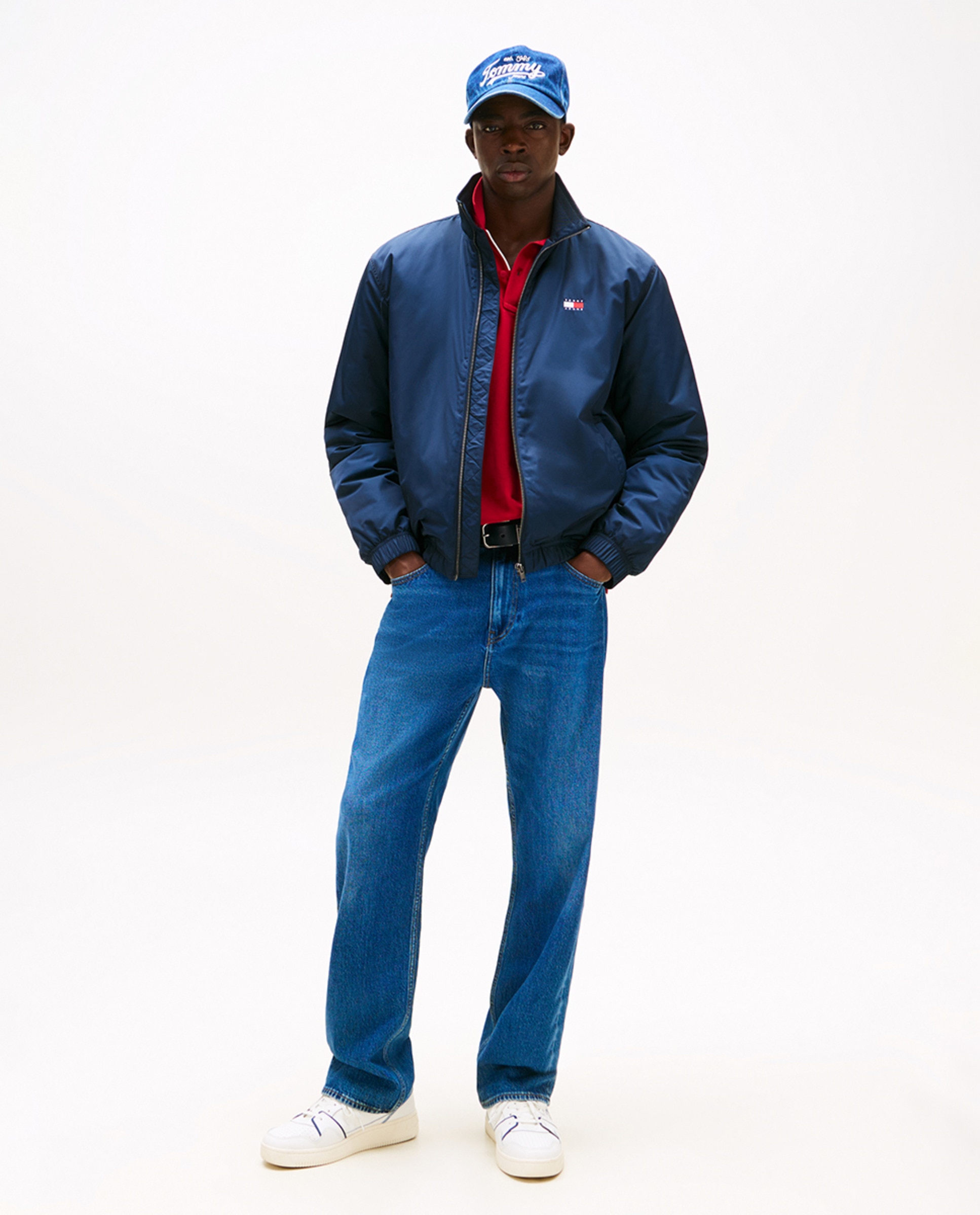 Casaco Acolchada TJM Essential Padded Jacket Ext Azul-marinho-6