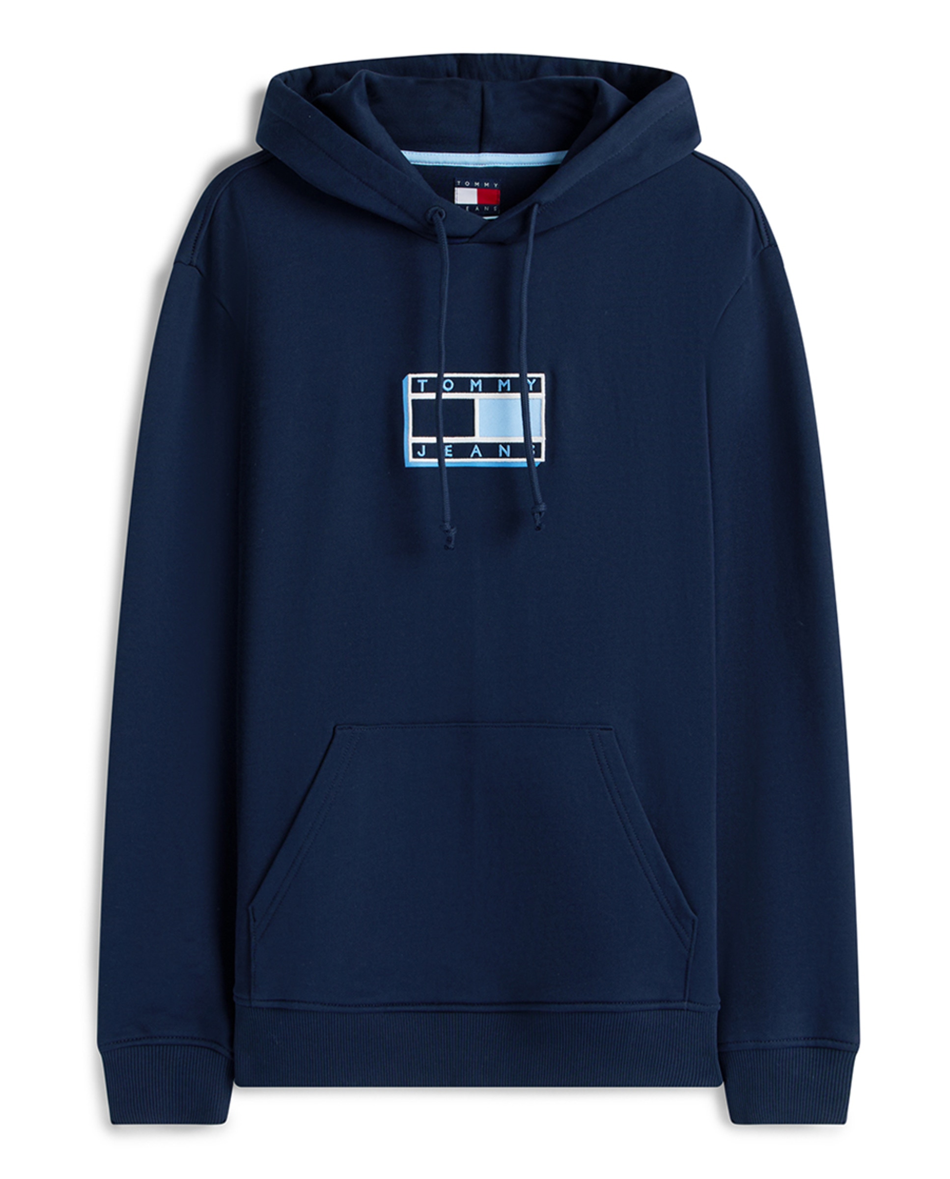 Sweatshirt Regular Fit com Capuz Azul-marinho-3