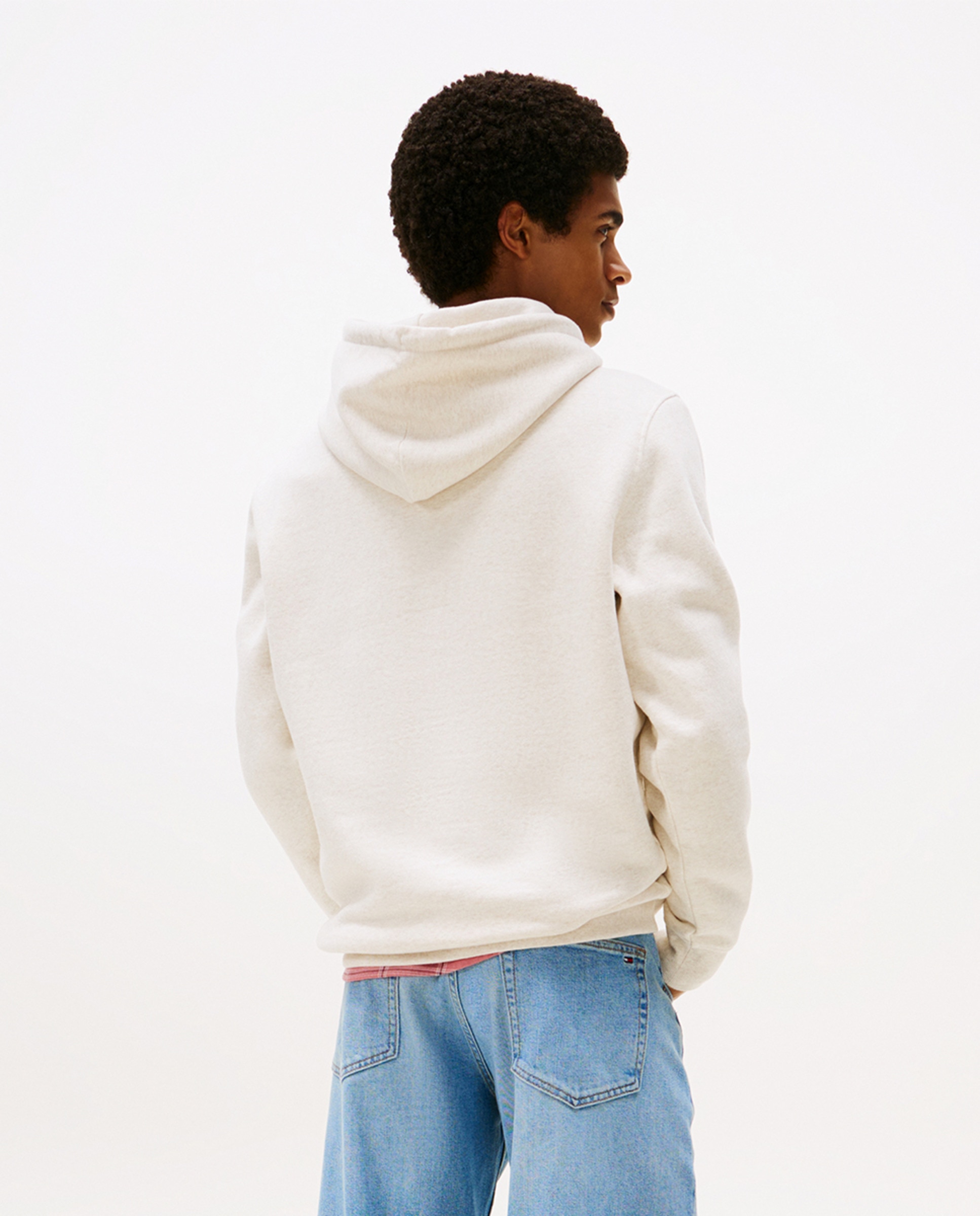 Sweatshirt Regular Fit com Capuz Bege-2