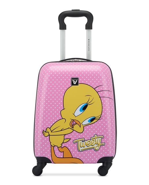 Imagem 0 de Mala Pequena Looney Tunes com Acessório - 44x31x20 cm