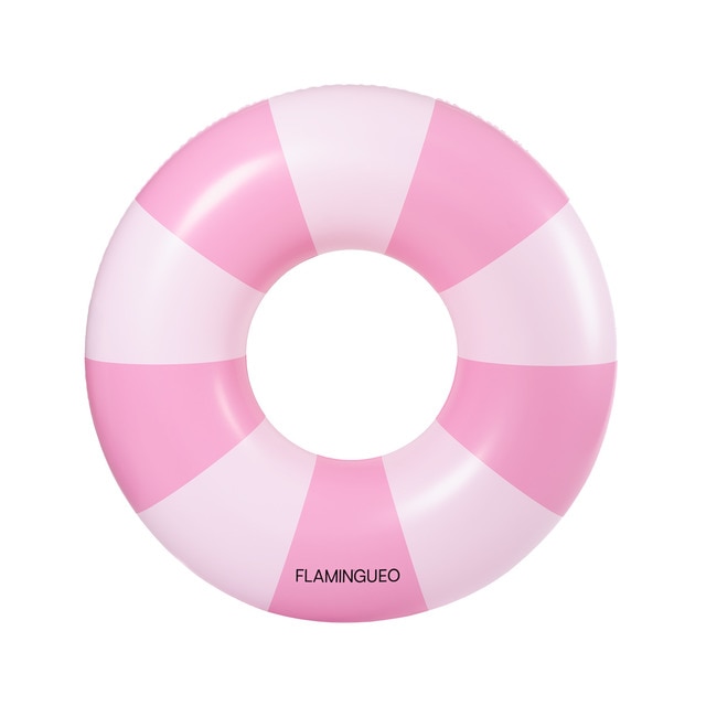 Imagem 0 de Boia donut Flamingueo riscas rosas