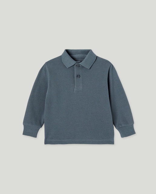 Imagen 0 de Polo de bebé piqué manga larga