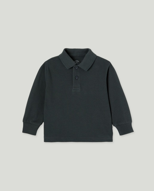 Imagen 0 de Polo de bebé piqué manga larga