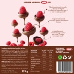 Fruta Banhada Framboesa com Chocolate de Leite embalagem 125 ml