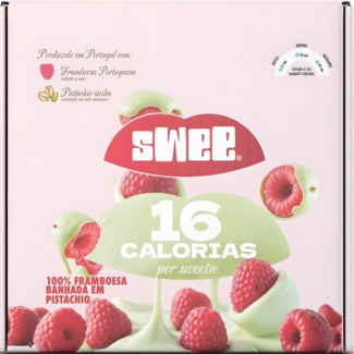 Framboesa Banhada com Pistácho embalagem 140 ml - Swee