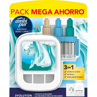 Ambientador Elétrico 3Volution Limpo&Fresco embalagem 20 ml - Ambipur