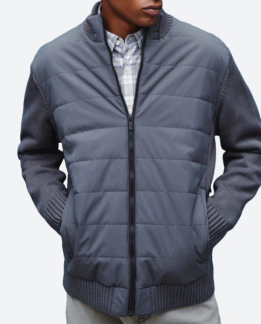 Imagen 0 de Chaqueta acolchada canales hombre